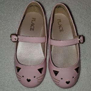 Toddler Girls Cat Ballet Flats